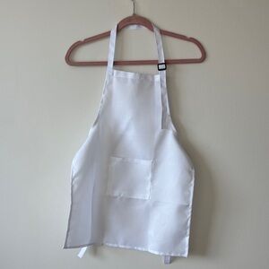 Kids White Apron Costume
